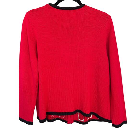 Tiara International Women's Vintage Christmas Tree + Presents Sweater Size XL - Picture 5 of 5